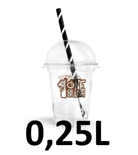 🥤 100x 0,25L Slushbekers