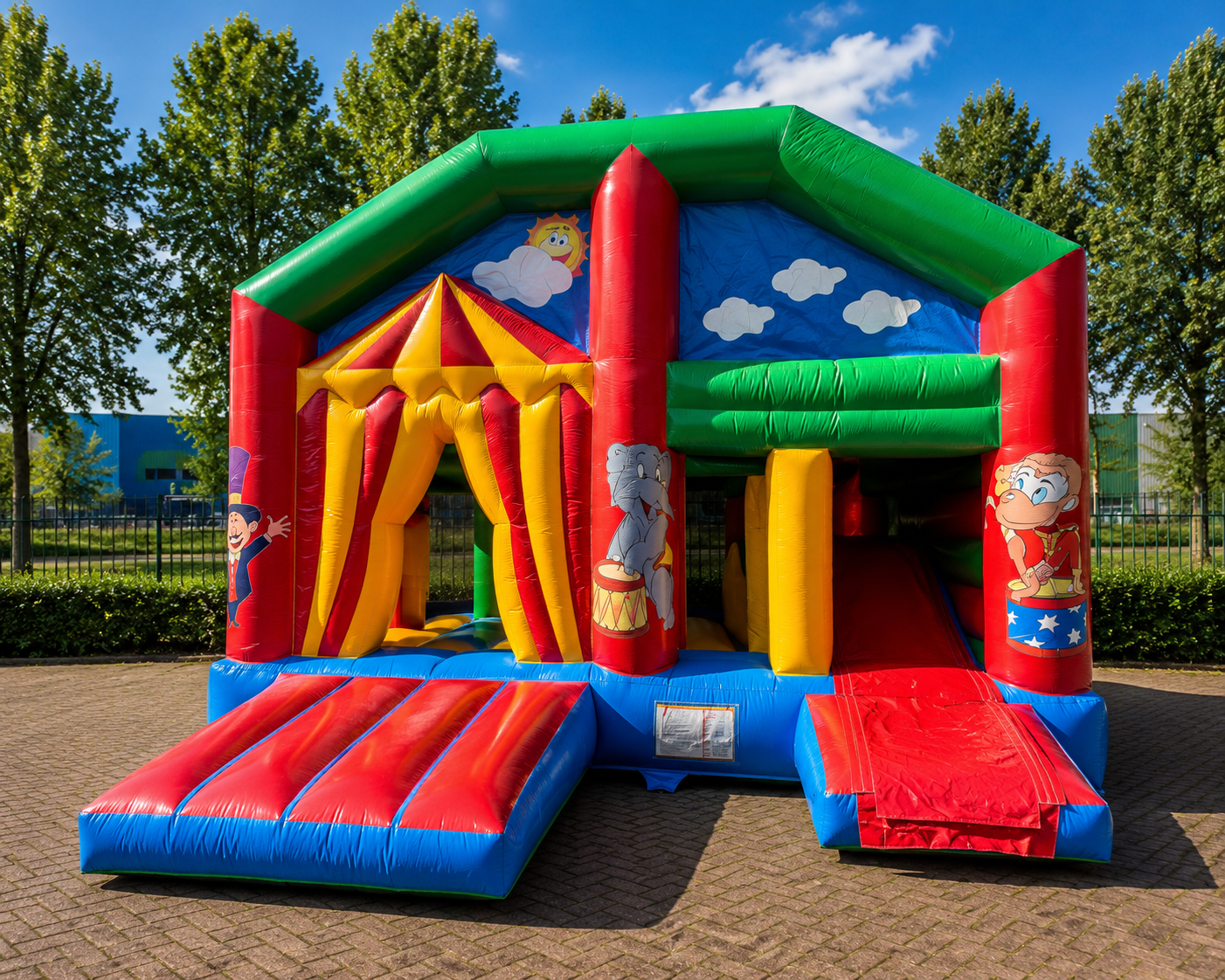 Springkussen Multiplay Circus Overdekt