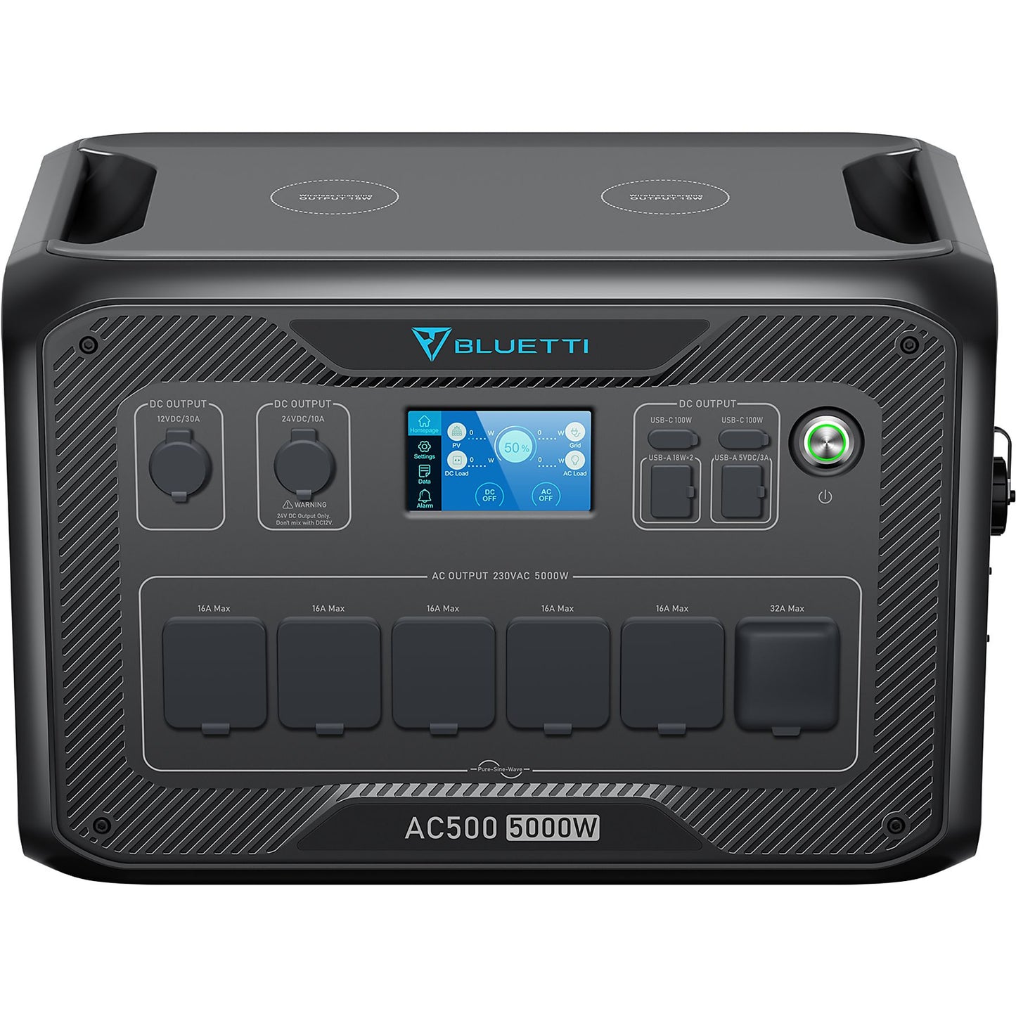BLUETTI AC500 Professionele Krachtcentrale + BLUETTI B300K Uitbreidingsbatterij