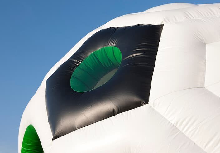 Voetbal Rond Super Springkussen