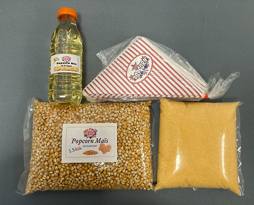 Popcornpakket – Goed voor 100 Porties!