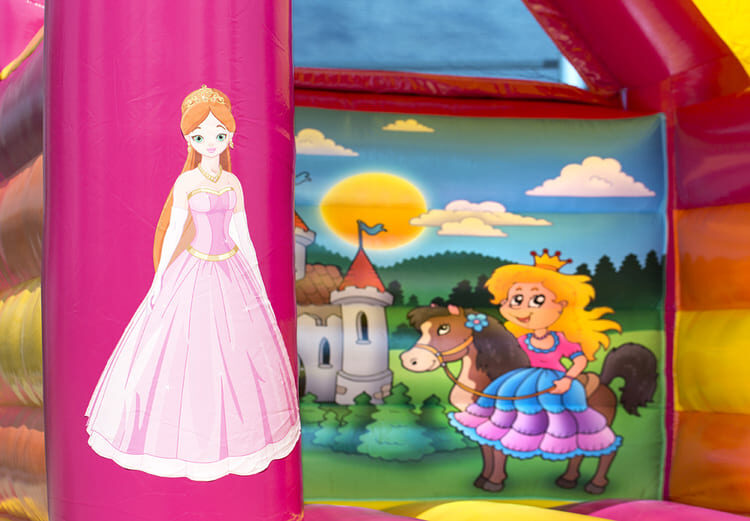 Midi Prinses Springkussen